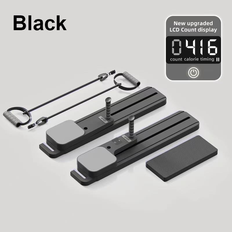 IPO Core Workout Equipment 4-In-1 Multifunctional Split Abdominal Board for Pilates Arm Strength Training Home Exercise Tummy & Bicep Trainer Push up Stand Plastic Festival Gift