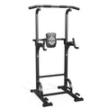 Sportsroyals Power Tower Pull up Bar Station, 450LBS Stable Pull up Dip Station for Home Gym Strength Training Equipment