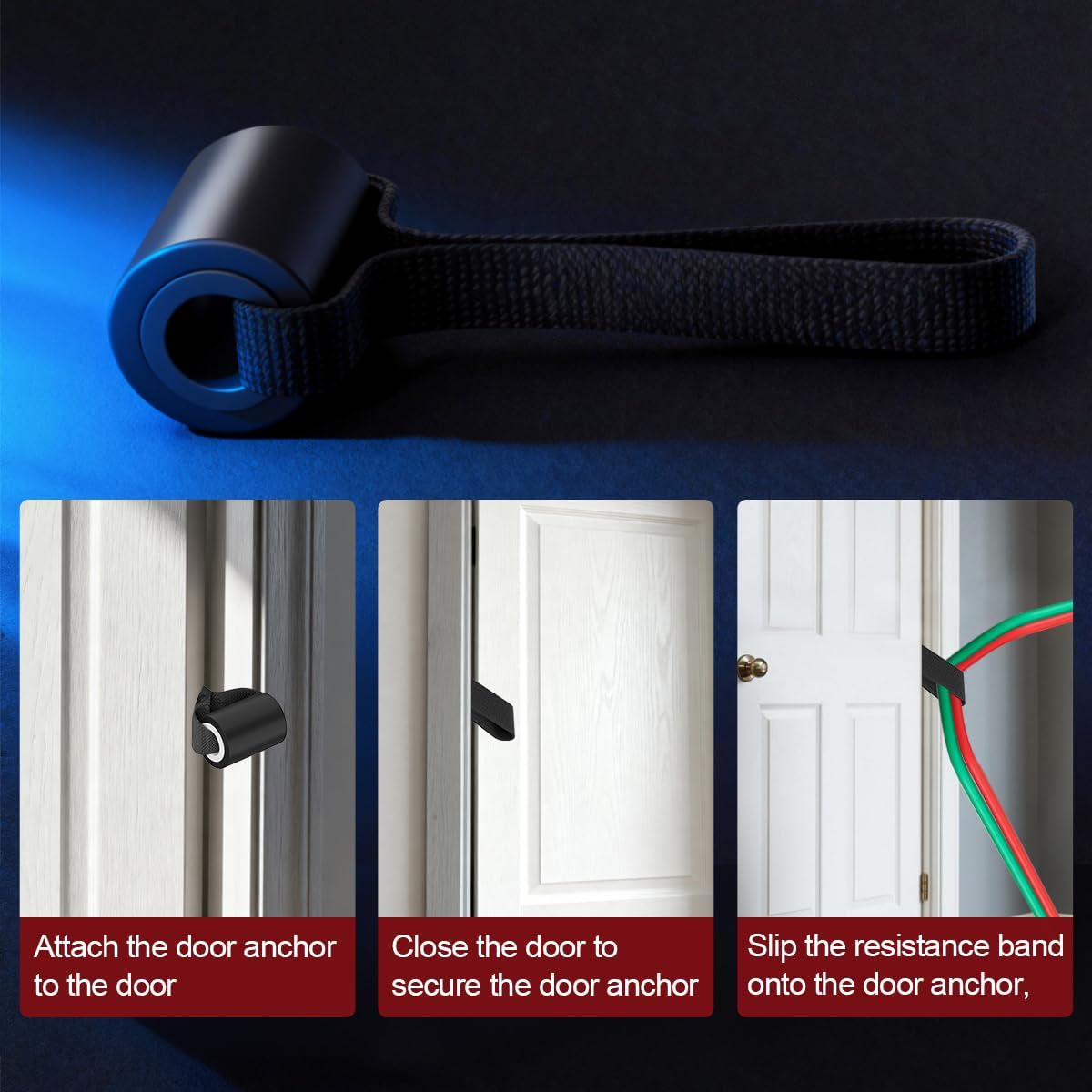 Resistance Bands, Exercise Bands, Workout Bands, Resistance Bands for Working Out with Handles for Men and Women, Exercising Bands for Fitness Weights Work Out at Home