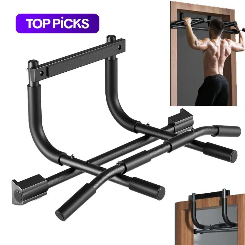 Door Frame Pull up Bar, Portable Pull up Bar, Adjustable Pull Up, Multipurpose Home Gym Fitness Bar, Indoor Strength Training Upper Body Exercise Bar #TOP Picks,At Home Gym Equipment