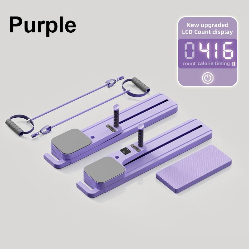 IPO Core Workout Equipment 4-In-1 Multifunctional Split Abdominal Board for Pilates Arm Strength Training Home Exercise Tummy & Bicep Trainer Push up Stand Plastic Festival Gift