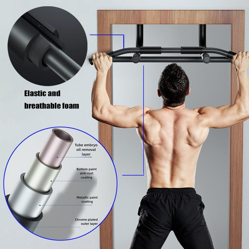 Door Frame Pull up Bar, Portable Pull up Bar, Adjustable Pull Up, Multipurpose Home Gym Fitness Bar, Indoor Strength Training Upper Body Exercise Bar #TOP Picks,At Home Gym Equipment